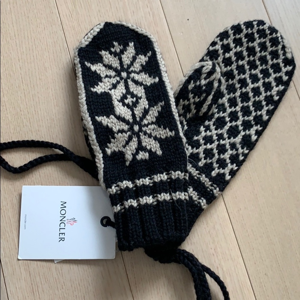 Moncler wool mittens